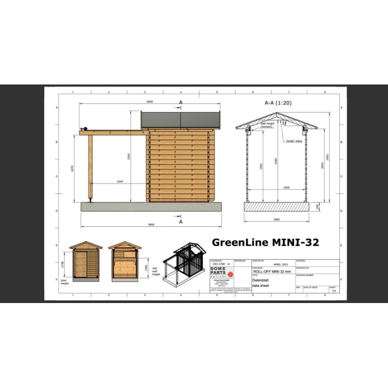 Wooden sliding roof observatory Dome... Wooden sliding roof observatory Dome...