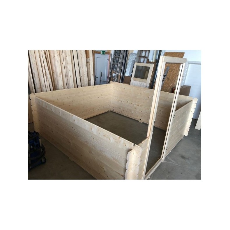 Wooden sliding roof observatory Dome...