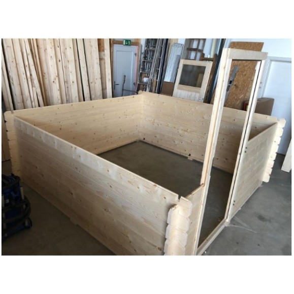 Dome Part Optical wooden sliding roof observatory model GreenLine BIG-32 2.75x2.75M