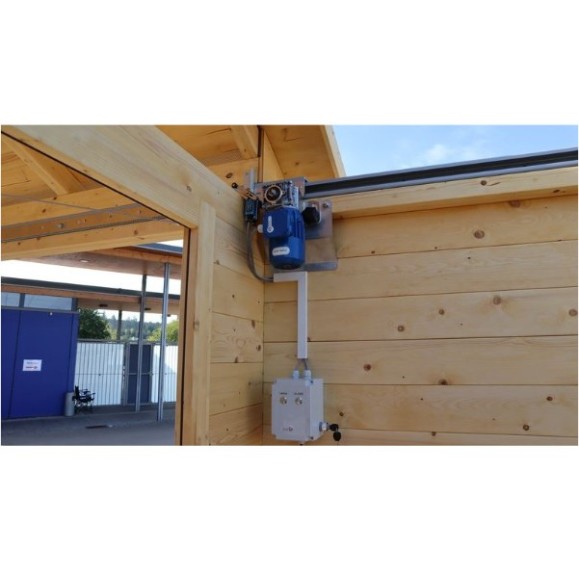 Dome Part Optical wooden sliding roof observatory model GreenLine BIG-32 2.75x2.75M