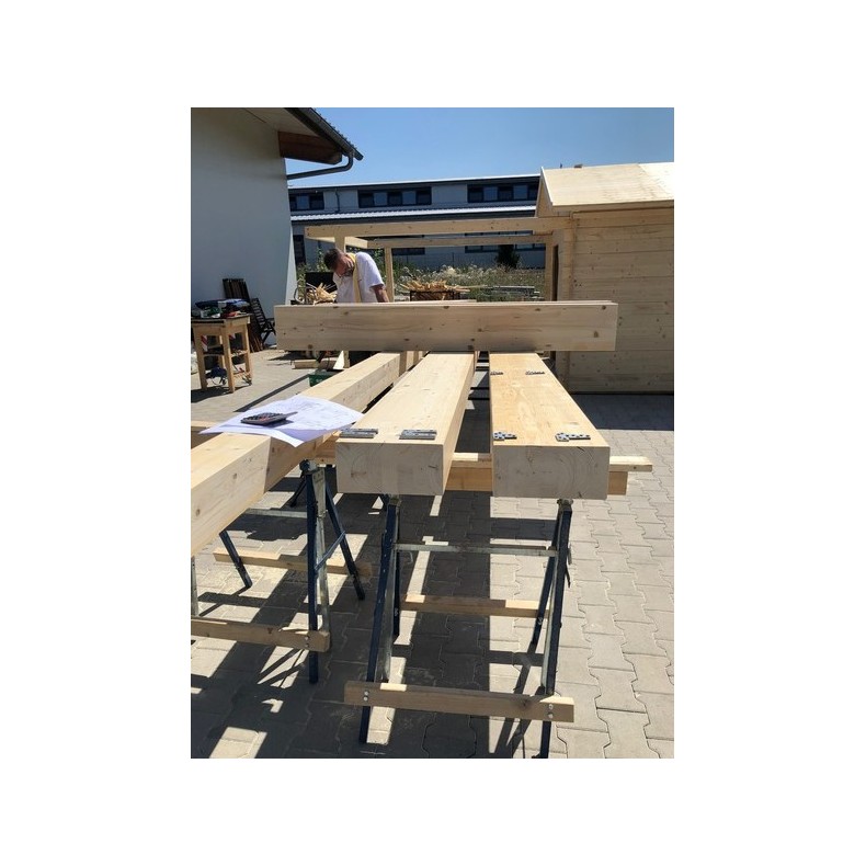 Wooden sliding roof observatory Dome...