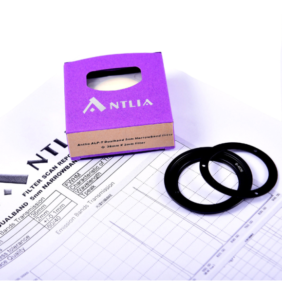 Filter ANTLIA ALP-T Dual Band (Ha-OIII) 5nm model 36mm not mounted
