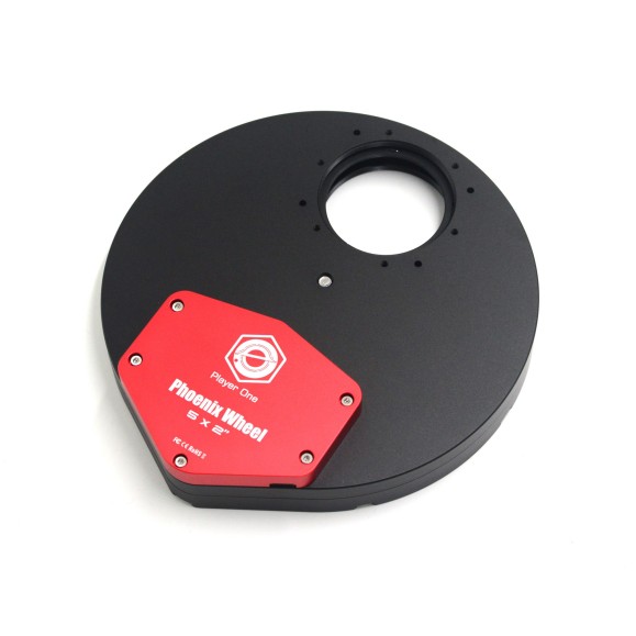 Player One Phoenix 5x2" (or 50mm unmounted) motorized filter holder wheel