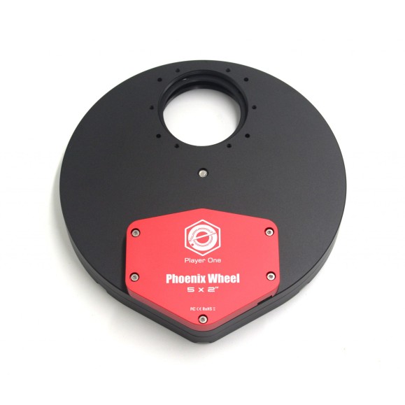Player One Phoenix 5x2" (or 50mm unmounted) motorized filter holder wheel