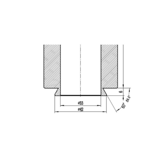 TOUPTEK 0.35x C-mount adapter compatible with Evident (Olympus) microscopes U-TV0.35XC