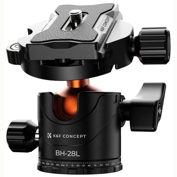 KT255A4 ALUMINIUM Tripod + BH-28L K&F