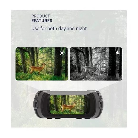 K&F Rechargeable Day & Night Infrared Infrared Night Vision Binoculars