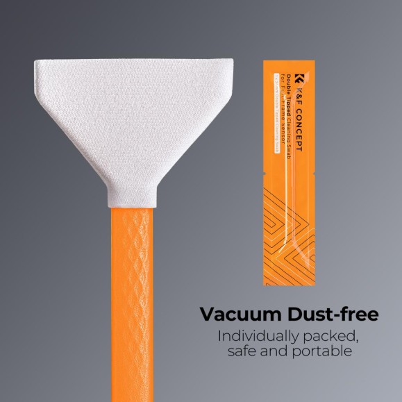 Double-headed cleaning sticks for full-frame K&F