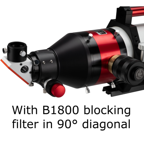 LUNT LS130MT/B1800R&P All-Terrain APO Telescope for Sun and Starry Skies