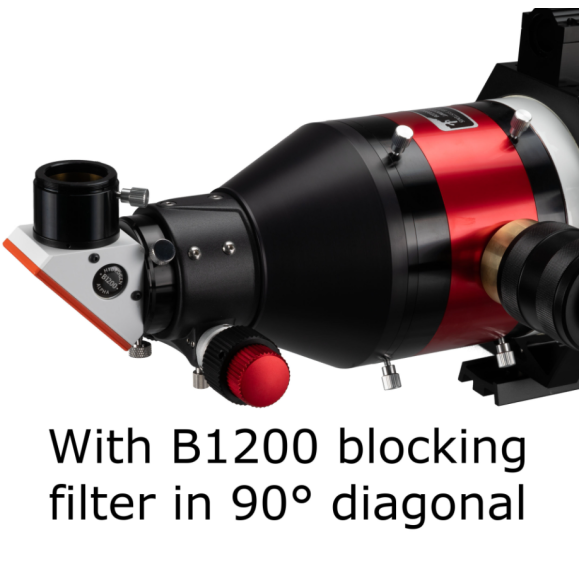 LS130MT/B1200R&P LUNT APO all-rounder telescope for the sun and night sky