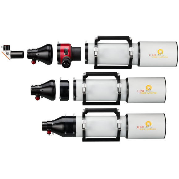 LS130MT/B1200R&P LUNT APO all-rounder telescope for the sun and night sky