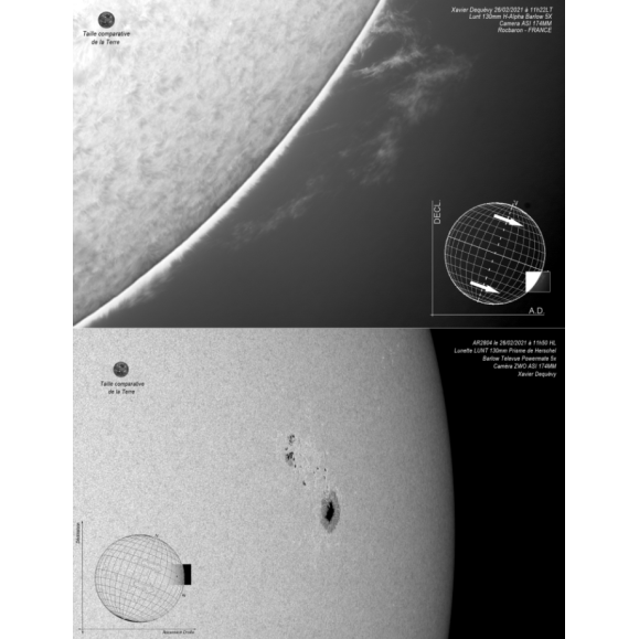 LS130MT/B1200R&P LUNT APO all-rounder telescope for the sun and night sky