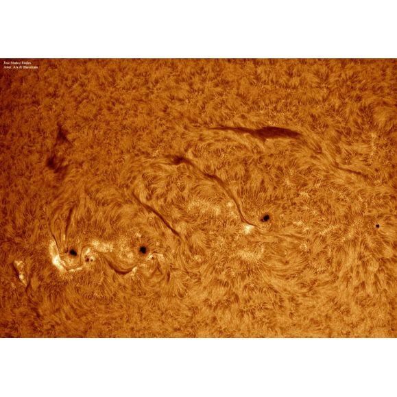Solar filter LUNT H-Alpha LS100FHa / B1800d2