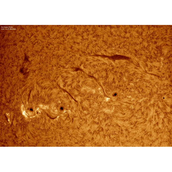 Solar filter LUNT H-Alpha LS100FHa / B1200d2