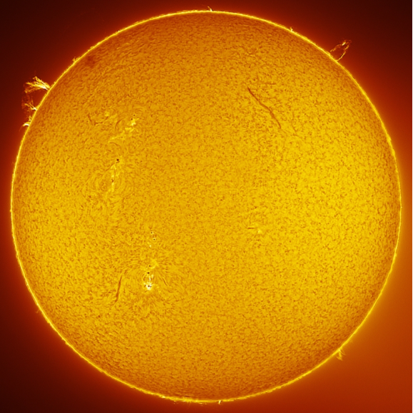 Solar filter LUNT H-Alpha LS60FHa / B1800d2