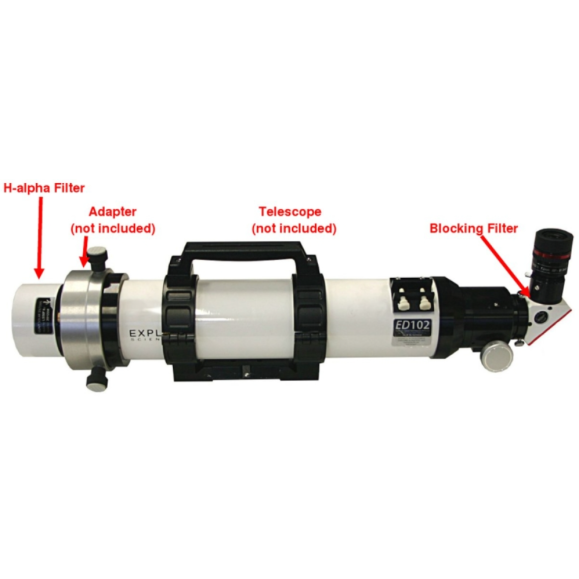 Solar filter LUNT H-Alpha LS60FHa / B1200d2