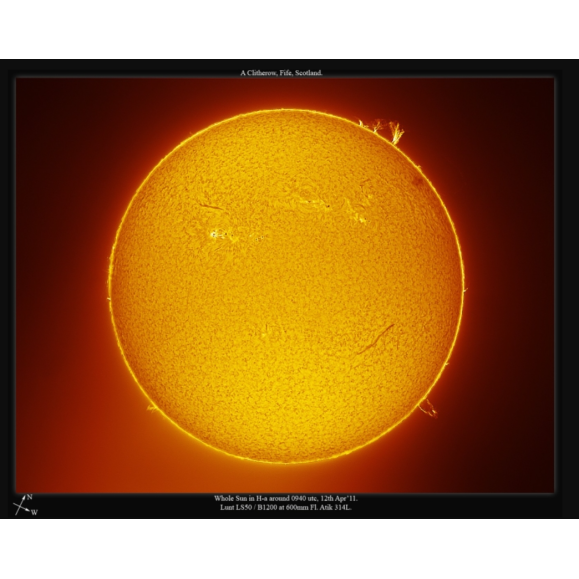 Solar filter LUNT H-Alpha LS50FHa / B1800d2