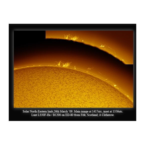 Solar filter LUNT H-Alpha LS50FHa / B1200d2