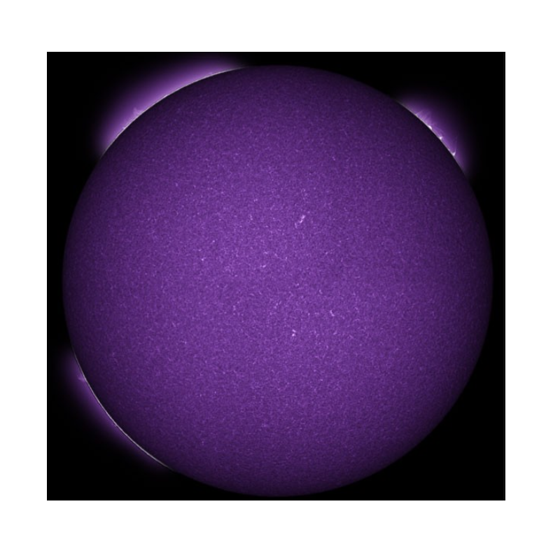 Ca-K LUNT filter on 90° zenithal... Ca-K LUNT filter on 90° zenithal...