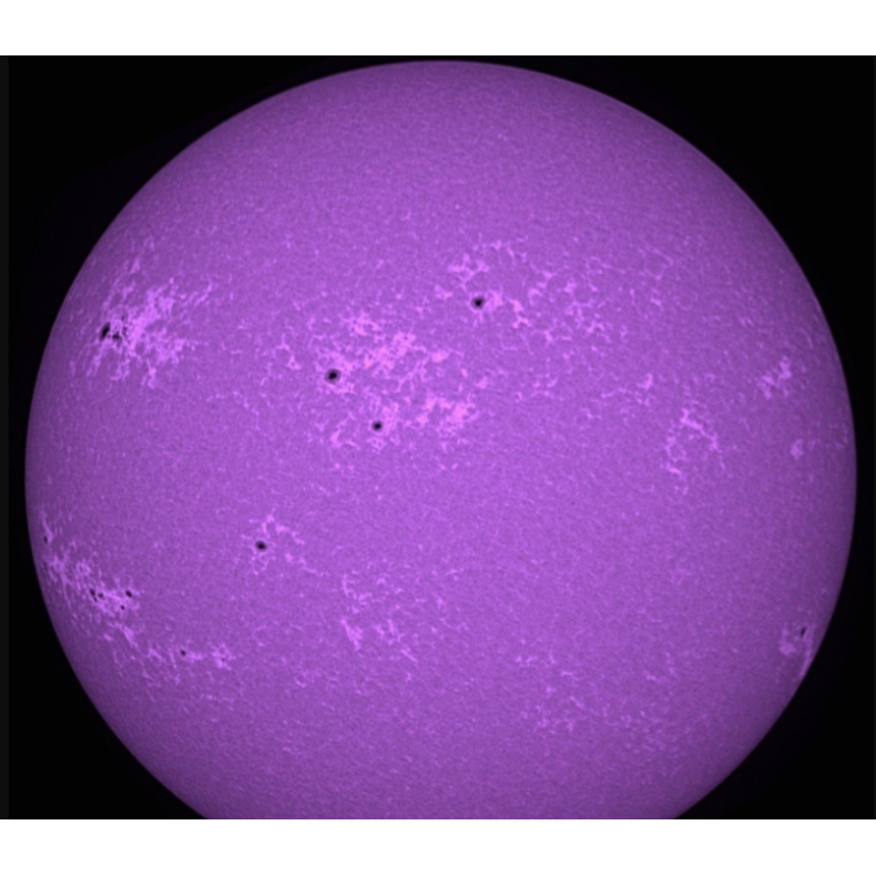 Ca-K LUNT filter on 90° zenithal... Ca-K LUNT filter on 90° zenithal...
