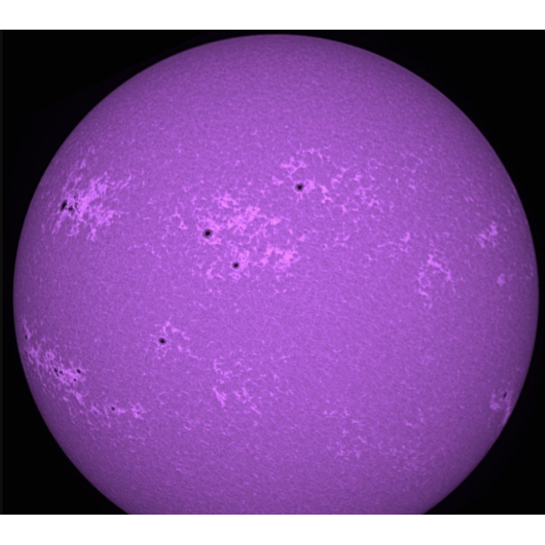 Ca-K LUNT LS18CaKMDs2 filter on...