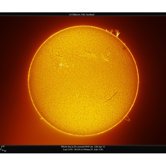 Solar filter LUNT H-Alpha LS50FHa / B600d2