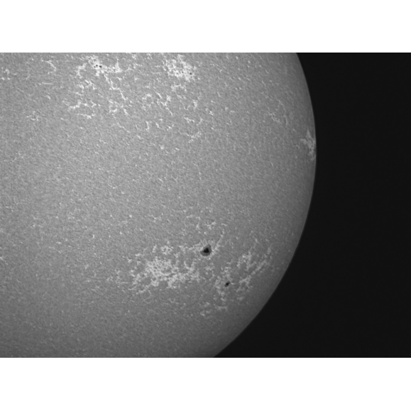 Ca-K LUNT LS6CaKMDd2 filter on 90° zenith prism