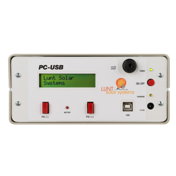 PCUSB LUNT pressure regulator control with USB