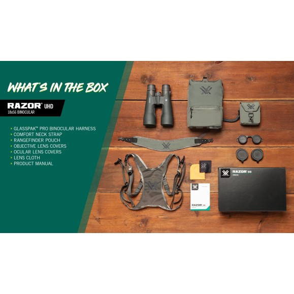 Binoculars Vortex Razor® UHD 18x56