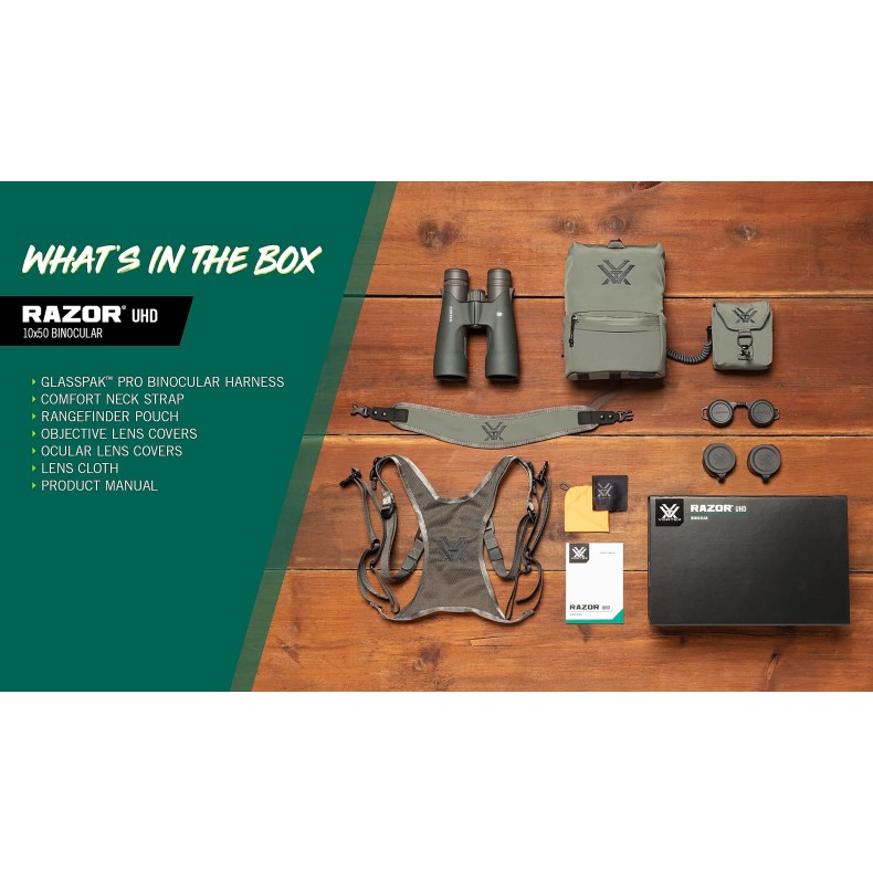 Binoculars Vortex Razor® UHD 10x50 Binoculars Vortex Razor® UHD 10x50
