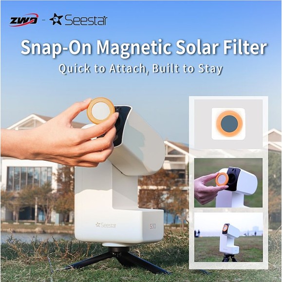 Smart refractor apochromatic telescope SeeStar S30