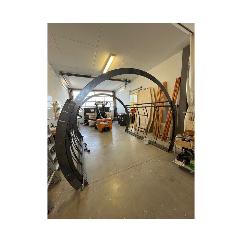 Wooden sliding roof observatory Dome...