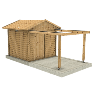 Wooden sliding roof...