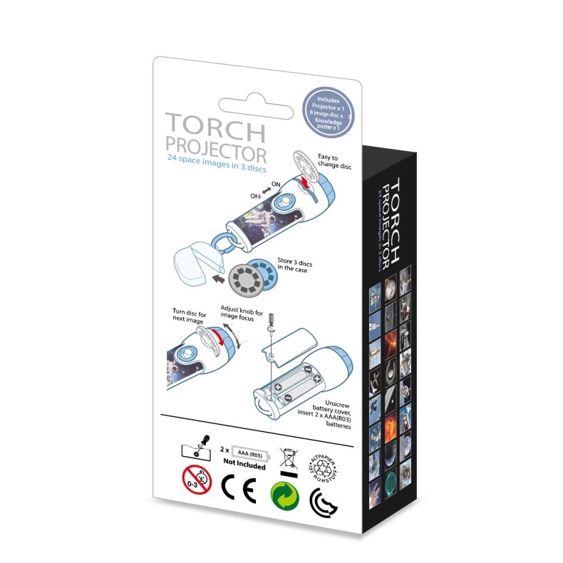 Proyector Space Torch (con caja de... Proyector Space Torch (con caja de...