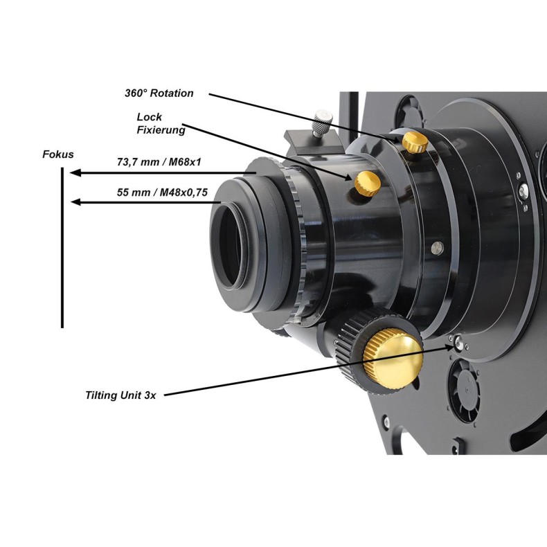 Ritchey-Chrétien telescope TS-Optics... Ritchey-Chrétien telescope TS-Optics...