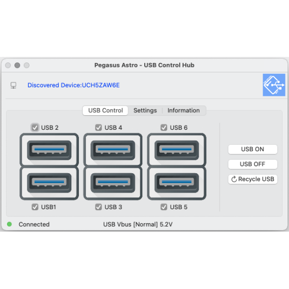 PegasusAstro USB Control Hub