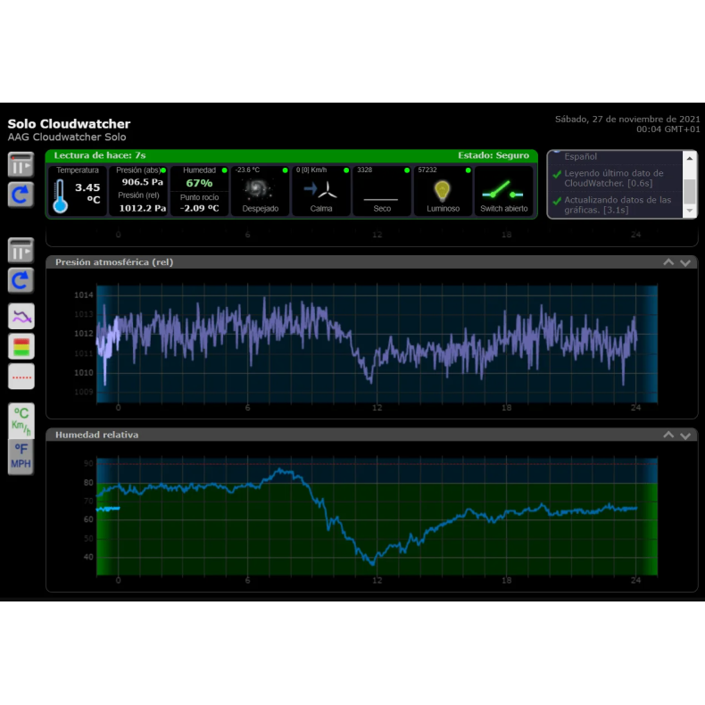 CloudWatcher SOLO (without DIN rail) CloudWatcher SOLO (without DIN rail)