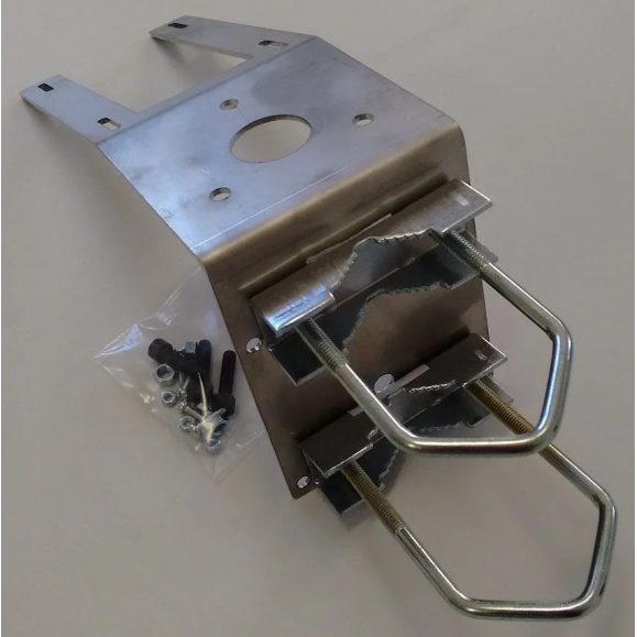 CloudWatcher bracket and pole anemometer (with flanges)