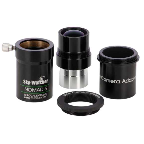 Telecentric Barlow lens SkyWatcher NOMAD 5x (4 elements) 1,25"