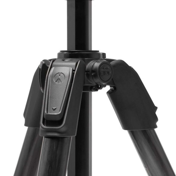 Tripod Manfrotto 055 Carbon with fluid video head 502