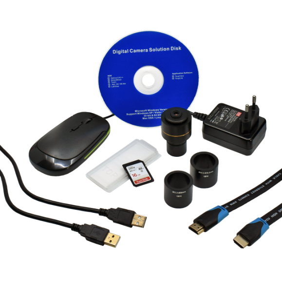 USB 2.0 microscopy camera kit BMS 5 Mp HDMI + WIFI