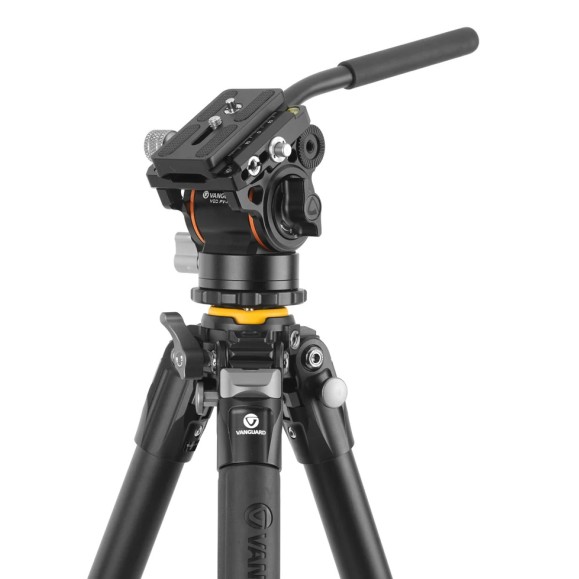 VANGUARD Veo 5 264AV14 aluminum video tripod with Veo PV-14 head