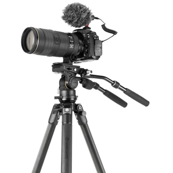 Kit VANGUARD Alta Pro 3VL 303CV18 - carbon video tripod, ball head VEO PV-18