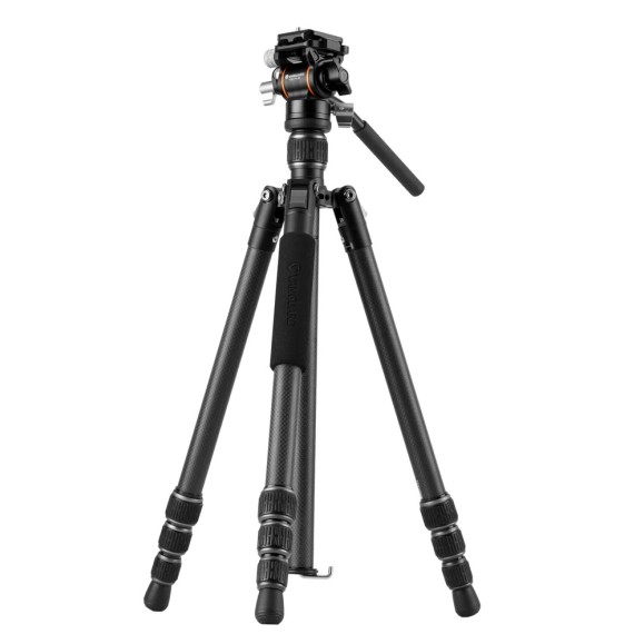 VANGUARD Vesta GO 234CV10 carbon carbon travel tripod, video head