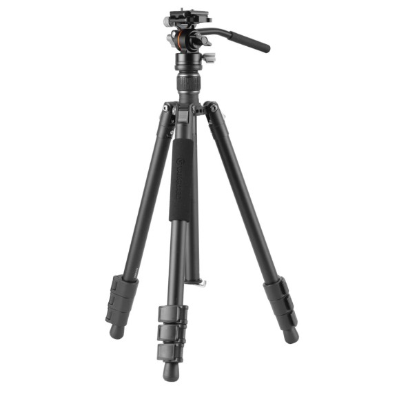 VANGUARD Vesta GO 264AV12 aluminum travel tripod, video head