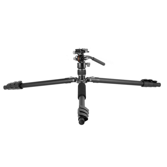 VANGUARD Vesta GO 264AV12 aluminum travel tripod, video head