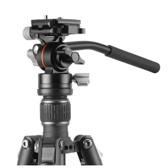 VANGUARD Vesta GO 264AV12 aluminum travel tripod, video head