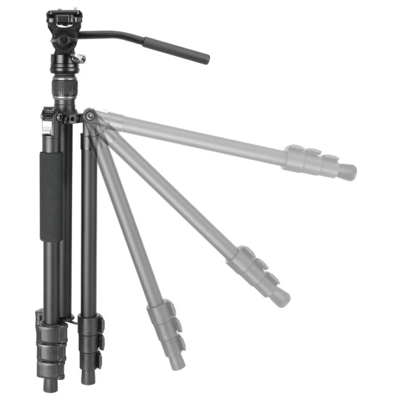 VANGUARD Vesta GO 234AV10 aluminum travel tripod, video head