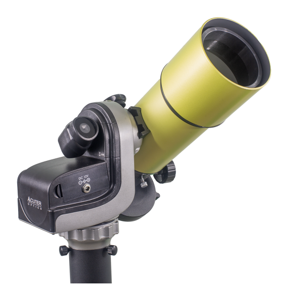 Acuter Solarus 80 white light solar telescope with Suntracker AZ mount and tripod