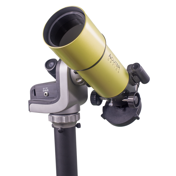 Acuter Solarus 80 white light solar telescope with Suntracker AZ mount and tripod